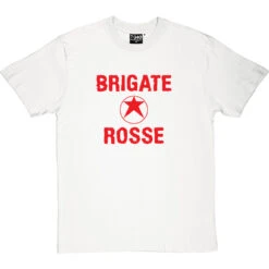 Brigate Rosse T-Shirt -ThinkWear Collective Sales brigaterosse 5 whitetshirt