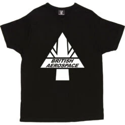 British Aerospace T-Shirt -ThinkWear Collective Sales british aerospace tshirt 2 black mens v neck tshirt