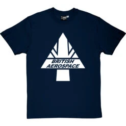 British Aerospace T-Shirt -ThinkWear Collective Sales british aerospace tshirt 2 navybluetshirt