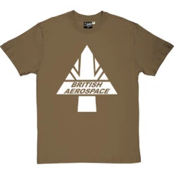 British Aerospace T-Shirt -ThinkWear Collective Sales british aerospace tshirt 2 olivetshirt