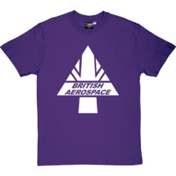British Aerospace T-Shirt -ThinkWear Collective Sales british aerospace tshirt 2 purpletshirt