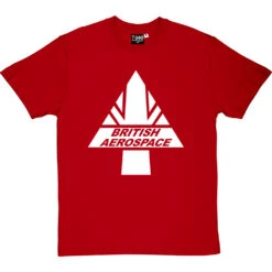 British Aerospace T-Shirt -ThinkWear Collective Sales british aerospace tshirt 2 redtshirt
