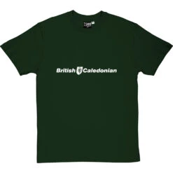 British Caledonian T-Shirt 38 British Caledonian T-Shirt -ThinkWear Collective Sales british caledonian tshirt 2 bottlegreentshirt