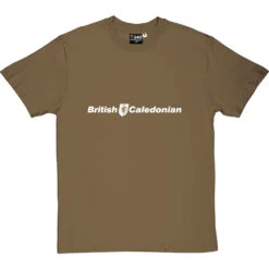 British Caledonian T-Shirt 34 British Caledonian T-Shirt -ThinkWear Collective Sales british caledonian tshirt 2 olivetshirt