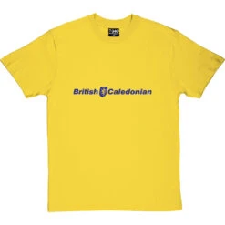 British Caledonian T-Shirt 24 British Caledonian T-Shirt -ThinkWear Collective Sales british caledonian tshirt 7 yellowtshirt