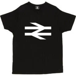 British Rail Logo T-Shirt 22 British Rail Logo T-Shirt -ThinkWear Collective Sales british rail tshirt 2 black mens v neck tshirt