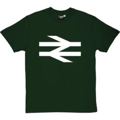 British Rail Logo T-Shirt 26 British Rail Logo T-Shirt -ThinkWear Collective Sales british rail tshirt 2 bottlegreentshirt