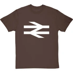 British Rail Logo T-Shirt 31 British Rail Logo T-Shirt -ThinkWear Collective Sales british rail tshirt 2 hazelnuttshirt