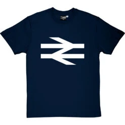 British Rail Logo T-Shirt 28 British Rail Logo T-Shirt -ThinkWear Collective Sales british rail tshirt 2 navybluetshirt