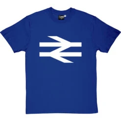 British Rail Logo T-Shirt 24 British Rail Logo T-Shirt -ThinkWear Collective Sales british rail tshirt 2 royalbluetshirt