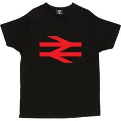 British Rail Logo T-Shirt 38 British Rail Logo T-Shirt -ThinkWear Collective Sales british rail tshirt 5 black mens v neck tshirt