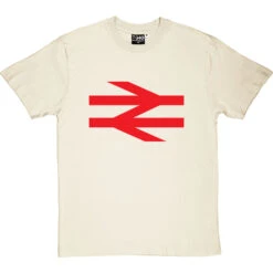 British Rail Logo T-Shirt 29 British Rail Logo T-Shirt -ThinkWear Collective Sales british rail tshirt 5 naturaltshirt