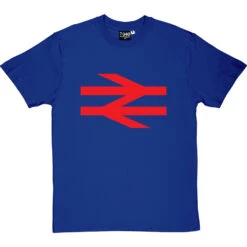 British Rail Logo T-Shirt 37 British Rail Logo T-Shirt -ThinkWear Collective Sales british rail tshirt 5 royalbluetshirt
