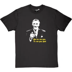 Bruce "Brucie" Forsyth T-Shirt -ThinkWear Collective Sales bruceforsyth 111 charcoaltshirt