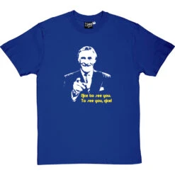 Bruce "Brucie" Forsyth T-Shirt -ThinkWear Collective Sales bruceforsyth 111 royalbluetshirt