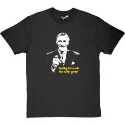 Bruce "Brucie" Forsyth T-Shirt -ThinkWear Collective Sales bruceforsyth 112 charcoaltshirt