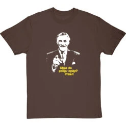 Bruce "Brucie" Forsyth T-Shirt -ThinkWear Collective Sales bruceforsyth 114 hazelnuttshirt