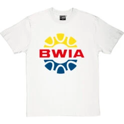 BWIA T-Shirt -ThinkWear Collective Sales bwia tshirt whitetshirt