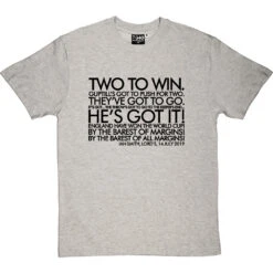 Ian Smith "By The Barest Of Margins!" T-Shirt -ThinkWear Collective Sales by the barest of margins tshirt 1 lightoxfordtshirt