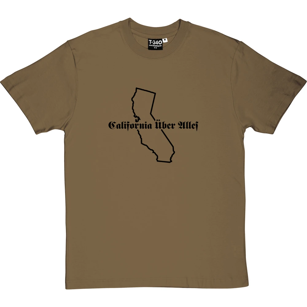 California Uber Alles T-Shirt 7 California Uber Alles T-Shirt - Image 7