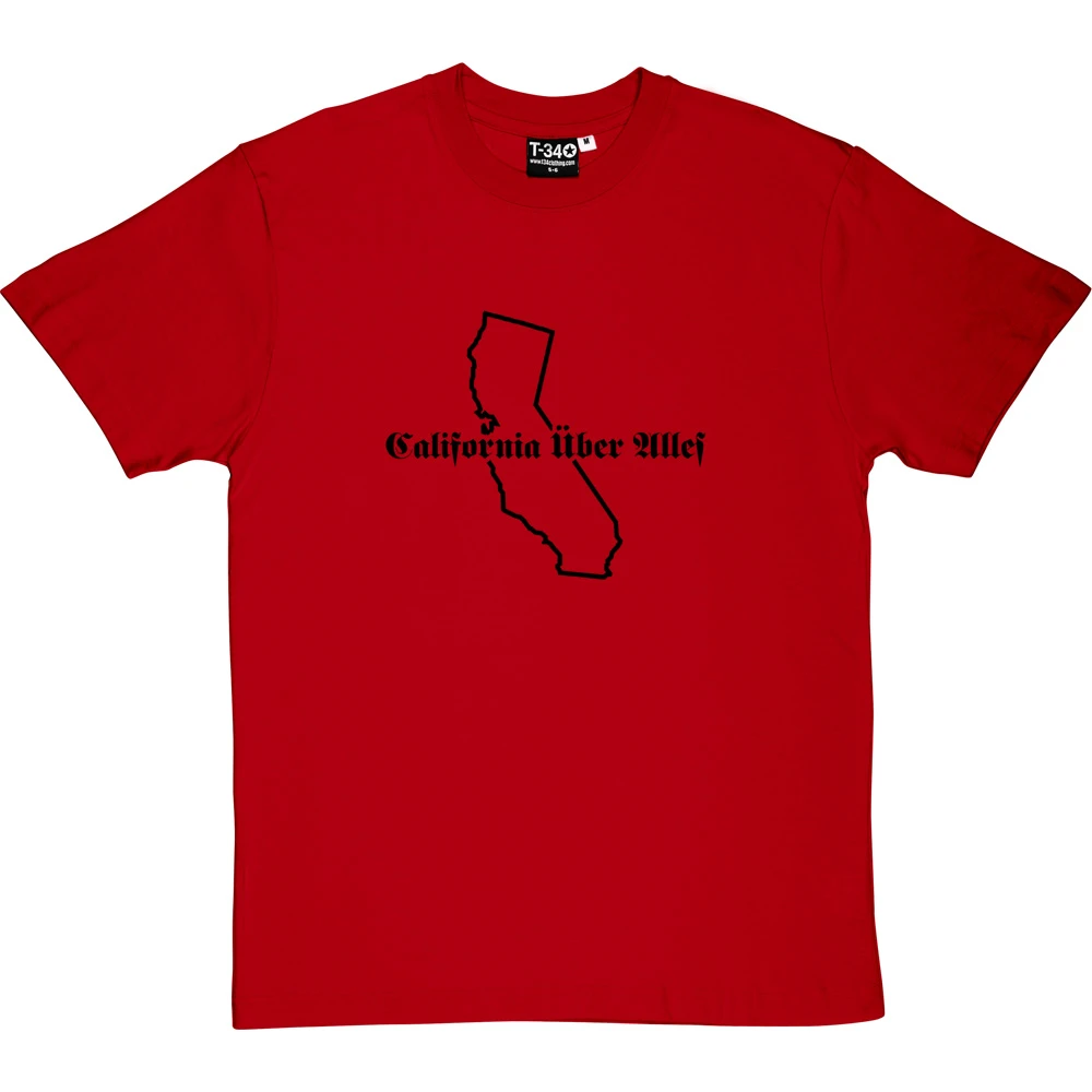 California Uber Alles T-Shirt 8 California Uber Alles T-Shirt - Image 8