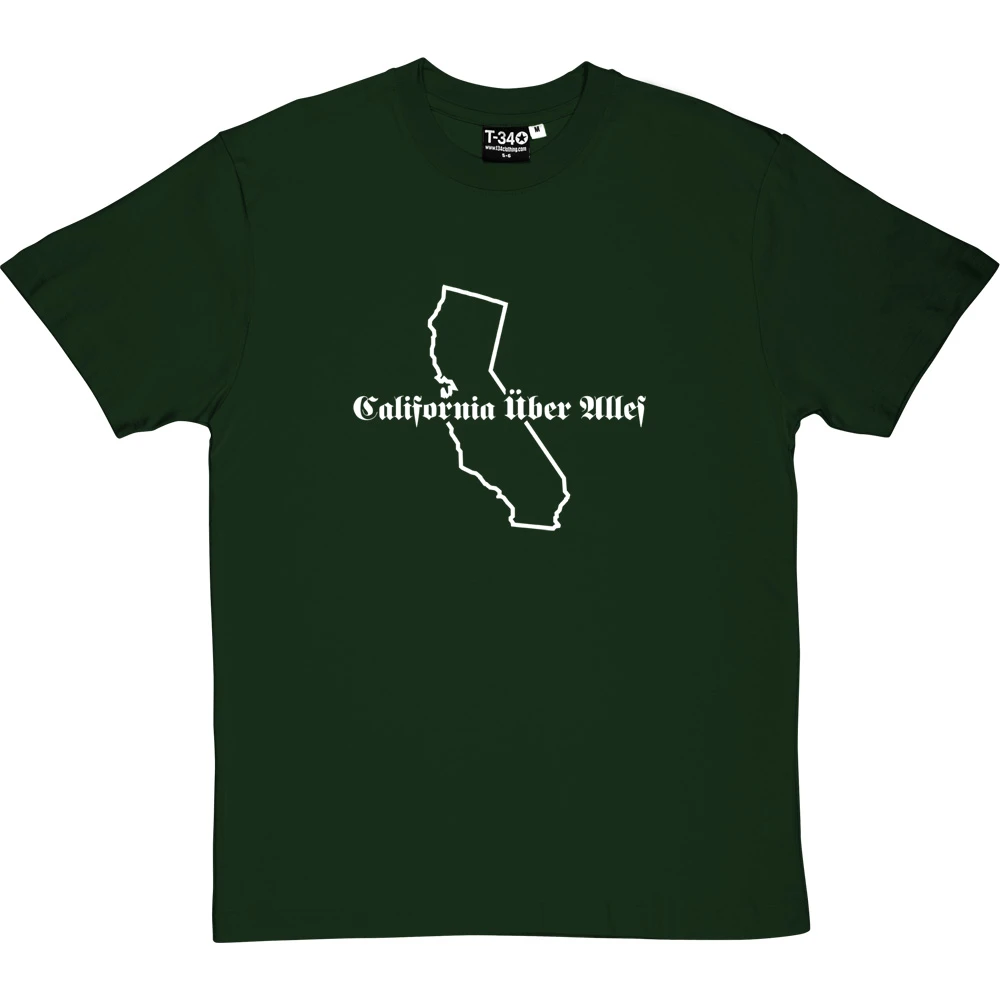 California Uber Alles T-Shirt 12 California Uber Alles T-Shirt - Image 12