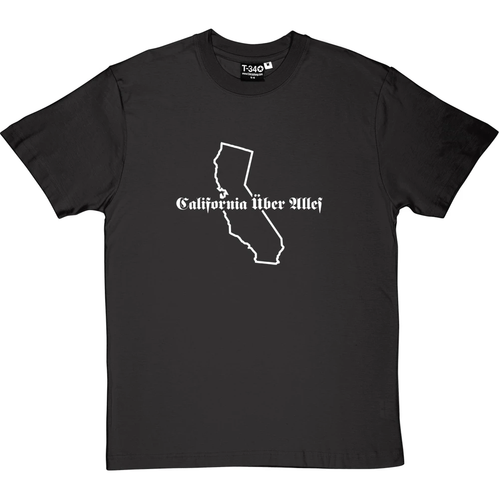 California Uber Alles T-Shirt 10 California Uber Alles T-Shirt - Image 10