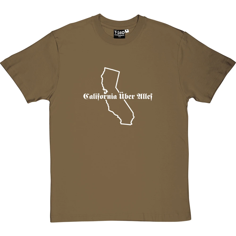 California Uber Alles T-Shirt 16 California Uber Alles T-Shirt - Image 16