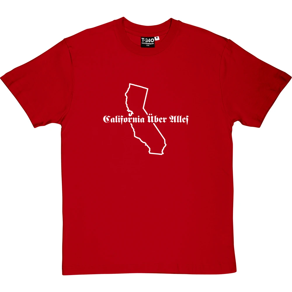 California Uber Alles T-Shirt 17 California Uber Alles T-Shirt - Image 17