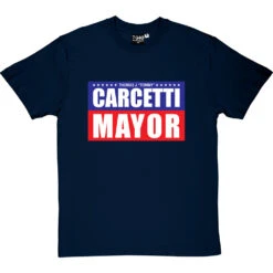Carcetti For Mayor T-Shirt -ThinkWear Collective Sales carcetti for mayor tshirt navybluetshirt