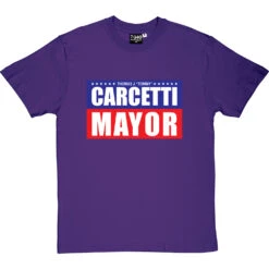 Carcetti For Mayor T-Shirt -ThinkWear Collective Sales carcetti for mayor tshirt purpletshirt