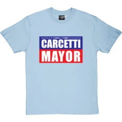 Carcetti For Mayor T-Shirt -ThinkWear Collective Sales carcetti for mayor tshirt skybluetshirt