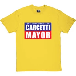 Carcetti For Mayor T-Shirt -ThinkWear Collective Sales carcetti for mayor tshirt yellowtshirt