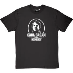 Carl Sagan Is My Homeboy T-Shirt -ThinkWear Collective Sales carlsaganismyhomeboy charcoaltshirt