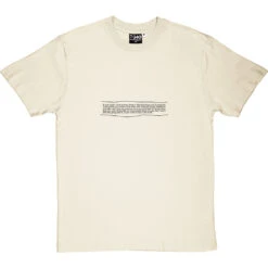 The Catcher In The Rye Opening Lines T-Shirt -ThinkWear Collective Sales catcherintherye 1 naturaltshirt