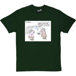 Caveman Door T-Shirt -ThinkWear Collective Sales caveman door tshirt bottlegreentshirt