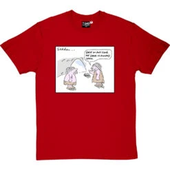 Caveman Door T-Shirt -ThinkWear Collective Sales caveman door tshirt redtshirt