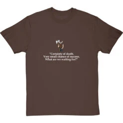 Gimli: Certainty Of Death Quote T-Shirt -ThinkWear Collective Sales certainty of death tshirt 2 hazelnuttshirt