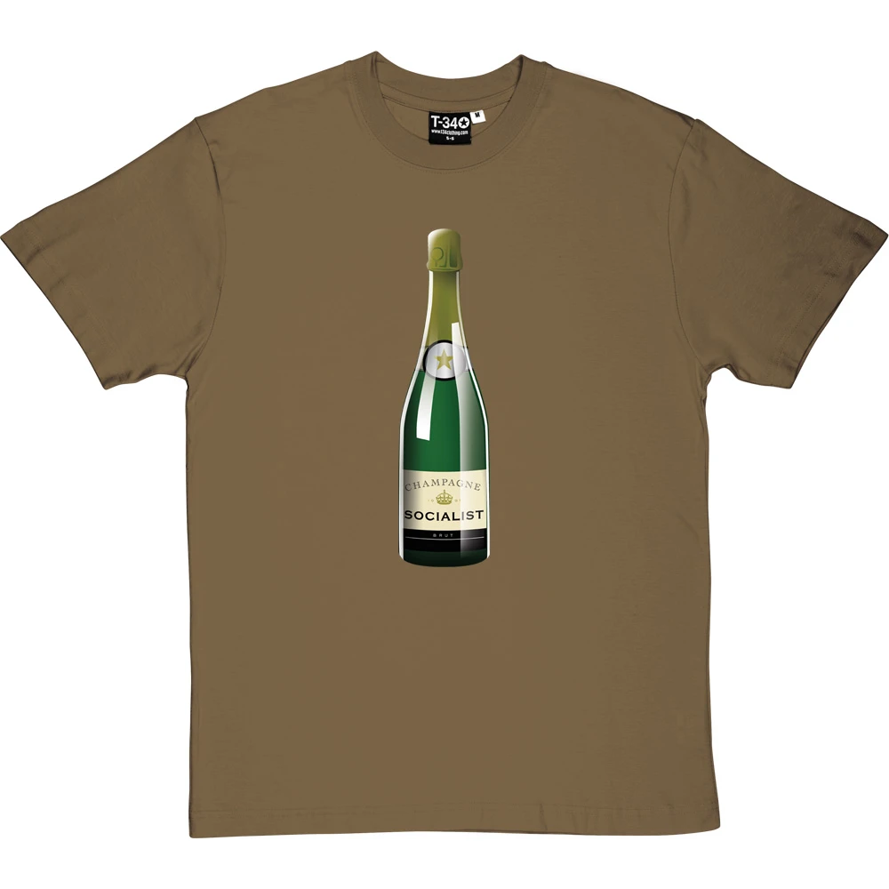 Champagne Socialist T-Shirt 11 Champagne Socialist T-Shirt - Image 11