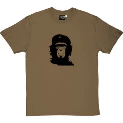 Che Guevara Chimp T-Shirt -ThinkWear Collective Sales chechimp olivetshirt