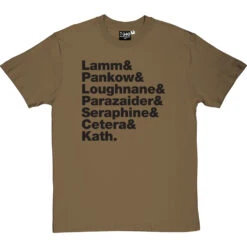 Chicago Line-Up T-Shirt -ThinkWear Collective Sales chicago line up tshirt 1 olivetshirt