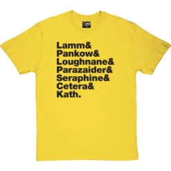 Chicago Line-Up T-Shirt -ThinkWear Collective Sales chicago line up tshirt 1 yellowtshirt