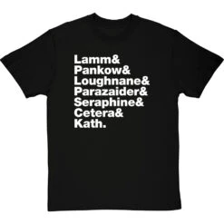 Chicago Line-Up T-Shirt -ThinkWear Collective Sales chicago line up tshirt 2 blacktshirt