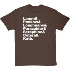 Chicago Line-Up T-Shirt -ThinkWear Collective Sales chicago line up tshirt 2 hazelnuttshirt