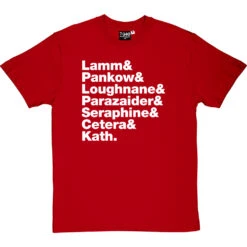 Chicago Line-Up T-Shirt -ThinkWear Collective Sales chicago line up tshirt 2 redtshirt