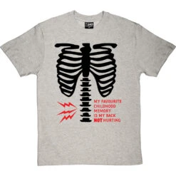 My Favourite Childhood Memory T-Shirt -ThinkWear Collective Sales childhood memory tshirt 1 lightoxfordtshirt