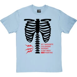 My Favourite Childhood Memory T-Shirt -ThinkWear Collective Sales childhood memory tshirt 1 skybluetshirt
