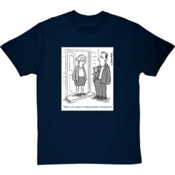 Being Horrible To Foreigners T-Shirt -ThinkWear Collective Sales clive goddard being horrible to foreigners tshirt navybluetshirt