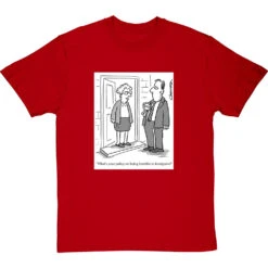 Being Horrible To Foreigners T-Shirt -ThinkWear Collective Sales clive goddard being horrible to foreigners tshirt redtshirt