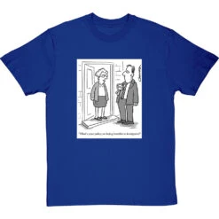Being Horrible To Foreigners T-Shirt -ThinkWear Collective Sales clive goddard being horrible to foreigners tshirt royalbluetshirt